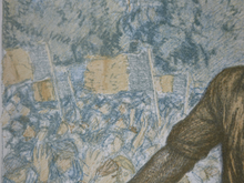 Load image into Gallery viewer, George Clausen Colour Lithograph Reconstruction of Belgium
