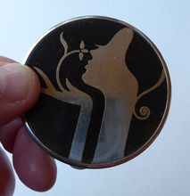Load image into Gallery viewer, Very Rare ART DECO TOKALON Miniature Powder Compact with Original Contents. Good Condition
