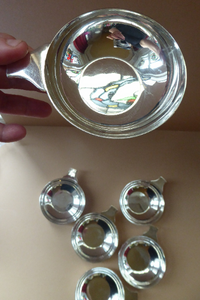 Vintage Scottish Silver Plate Tastevin or Wine Tasters