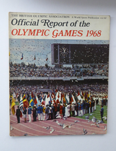 Load image into Gallery viewer, Official Report of the Olympic Games. Xth Winter Olympics Grenoble and XIX Olympiad MEXICO CITY 1968. Rare Publication. Soft Cover
