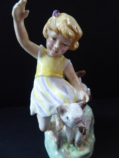 Royal Worcester April Figurine