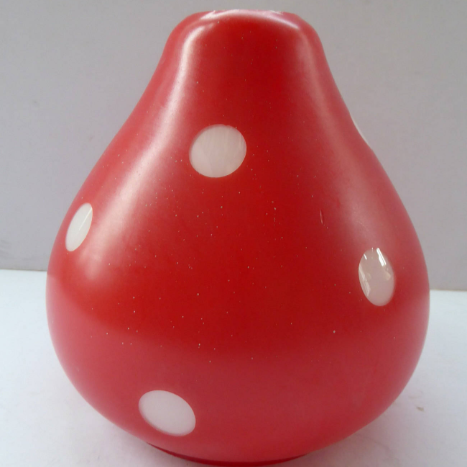 Vintage 1950s Glass Lamp Shade - Toadstool Design
