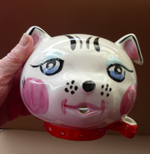 Load image into Gallery viewer, 1950s / 1960s ARTHUR WOOD Wall Hanging or String Dispenser. In the Shape of the Head of a Stylised Dog
