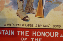 Load image into Gallery viewer, WWI Recruitment Poster Lawson Wood Wee Scrap O&#39;Paper Published 1914
