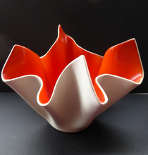 Load image into Gallery viewer, 1950s CERAMIC Handkerchief Vase Arthur Wood Pottery
