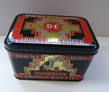 Load image into Gallery viewer, Art Deco Style Douwe Egberts Coffee Tin
