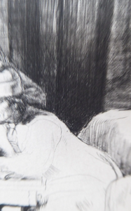Original Davild Wilkie Etching 1820s The Lost Receipt