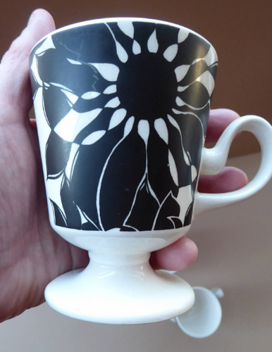  Funky 1960s JAVA Flower Power Coffee Cups. Oslo Shape by Carlton Ware. Sold as single items for spares