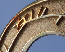 Load image into Gallery viewer, Solid Gold Brooch Sheila Fleet Orkney Skyran Design
