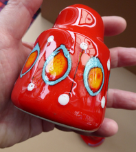 Load image into Gallery viewer, 1960s BRISTOLIA, ITALY Pottery Cruet Set. Salt and Pepper Pot, Mustard Pot on Stand
