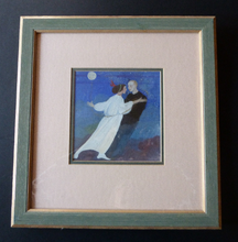 Load image into Gallery viewer, SCOTTISH ART: Brenda Lenaghan (1941 - 2021) Painting &quot;Wired to the Moon&quot;
