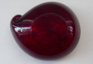 Vintage 1950s Murano Glass Bowl AVEM 