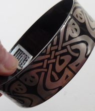 Load image into Gallery viewer, AUSTRIAN ENAMEL Bangle for Wiener Emailmanufaktur. Art Nouveau Design by Michaela Frey
