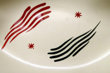 Load image into Gallery viewer, 1950s Atomic Festival of Britain Style Burleigh Plate
