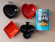 Load image into Gallery viewer, Rare CARLTON WARE Set of 1960s Ceramic Playing Card Suite Dishes
