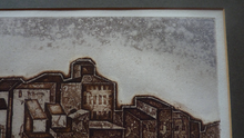 Load image into Gallery viewer, Valerie Thornton Hill Village Navarre Etching and Aquatint Signed 1977
