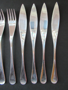 1960s Robert Welch Alveston Silver Plate Forks