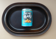 Load image into Gallery viewer, ARABIA POTTERY, Finland. 1960s Rarer RUSKA Oval Serving Platter or Large Shallow Bowl. Designed by Ulla Procope
