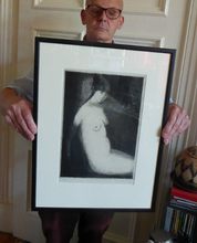 Load image into Gallery viewer, 1959 Limited Edition Pencil Signed Etching. Oriental Nude 
