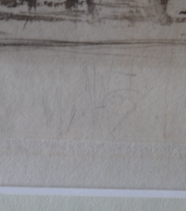 William Walcot Etching Drypoint Decadence of Roman Empire 1925