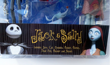 Load image into Gallery viewer, Tim Burton&#39;s Night Before Christmas . Jack and Sally Figures
