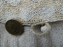 Load image into Gallery viewer, Beautiful Little Vintage FRENCH 1940s / 1950s Beaded Evening Purse; Embellished All Over with Glass Beads

