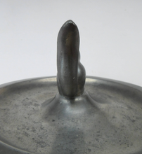 Load image into Gallery viewer, 1930s JUST ANDERSEN Danish Pewter Dish with Finely Modelled Squirrel Centrepiece
