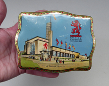 Load image into Gallery viewer, Glasgow Empire Exhibition Sweetie Tin 1938
