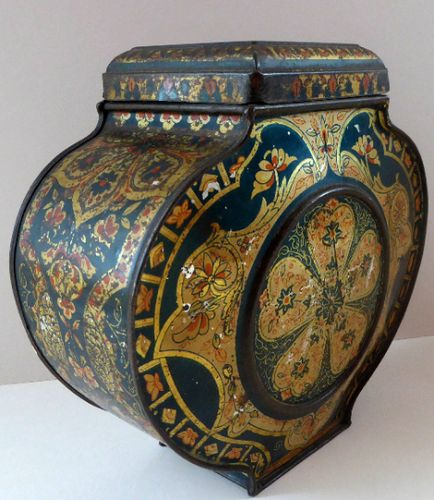 Victorian Barclay & Fry Biscuit Tin