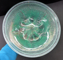 Load image into Gallery viewer, Art Deco WMF IKORA Very LARGE 1930s Crackle Glass Shallow Bowl by Karl Wiedmann, Germany
