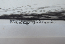 Load image into Gallery viewer, Stanley Anderson 1920s Drypoint Etching La Lieutenance Honfleur France

