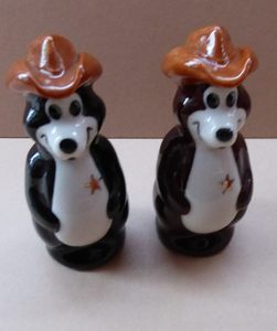 Wade Hamms Beer Bears Salt and Pepper Set
