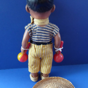 Caribbean Boy With Maracas Doll