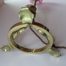 Load image into Gallery viewer, Antique ART NOUVEAU Brass Table Lamp
