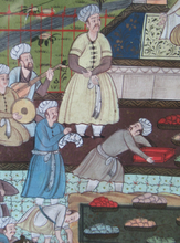 Load image into Gallery viewer, Original Vintage Indian Miniature Watercolour Painting on Silk
