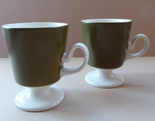 Load image into Gallery viewer, Vintage Complete Set Olive Carlton Ware Oslo Coffee Set 1960s
