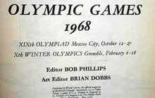 Load image into Gallery viewer, Official Report of the Olympic Games. Xth Winter Olympics Grenoble and XIX Olympiad MEXICO CITY 1968. Rare Publication. Soft Cover
