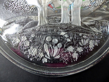 Load image into Gallery viewer, Kosta Boda Style Clear Glass Plate with Trees

