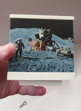 Load image into Gallery viewer, 1960s MOON LANDING Apollo 11. Original 1969 Issue Money Bank. Made in Finland for Edinburgh Savings Bank
