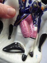 Load image into Gallery viewer, Rare Antique Staffordshire Figurine Representing the Death of Nelson, c 1840

