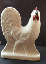 Load image into Gallery viewer, Extremely RARE Matching Pair of Antique STAFFORDSHIRE ROOSTERS. Large Size; Victorian. Late 19th Century

