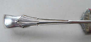 SOLID STERLING SILVER. Fabulous Edwardian Asparagus Tongs or Pastry Servers; with London Hallmark for 1906