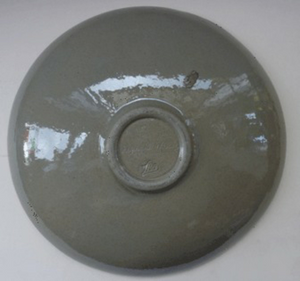 STUDIO POTTERY: Stunning Large Charger with Fish Design by Reginald A. Lewis (1899 - 1990)