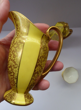 Load image into Gallery viewer, 1930s George V Art Deco Full Coffee Set. Yellow and Gold
