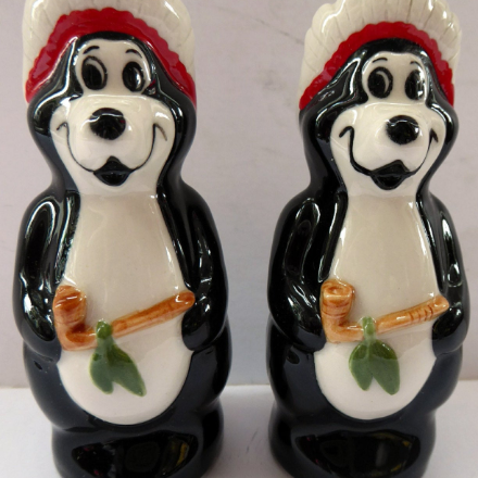 Wade Hamms Beer Bears Salt and Pepper Set