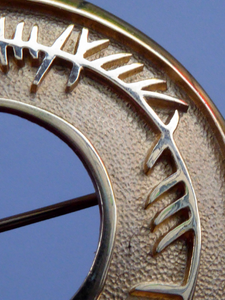 Solid Gold Brooch Sheila Fleet Orkney Skyran Design