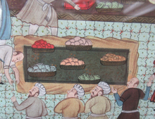 Load image into Gallery viewer, Original Vintage Indian Miniature Watercolour Painting on Silk
