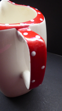 Load image into Gallery viewer, 1950s MIDWINTER Red Domino Large Milk Jug or Pitcher. Designed by Jessie Tait
