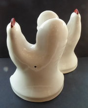 Load image into Gallery viewer, Extremely RARE Matching Pair of Antique STAFFORDSHIRE ROOSTERS. Large Size; Victorian. Late 19th Century
