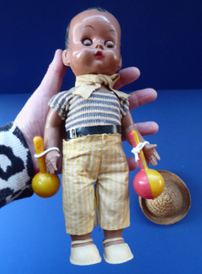Caribbean Boy With Maracas Doll